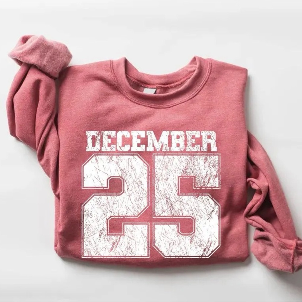 December 25 Graphic Sweatshirt